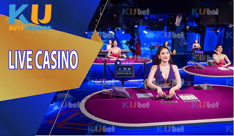 Sảnh Live Casino với MC Dealer xinh đẹp